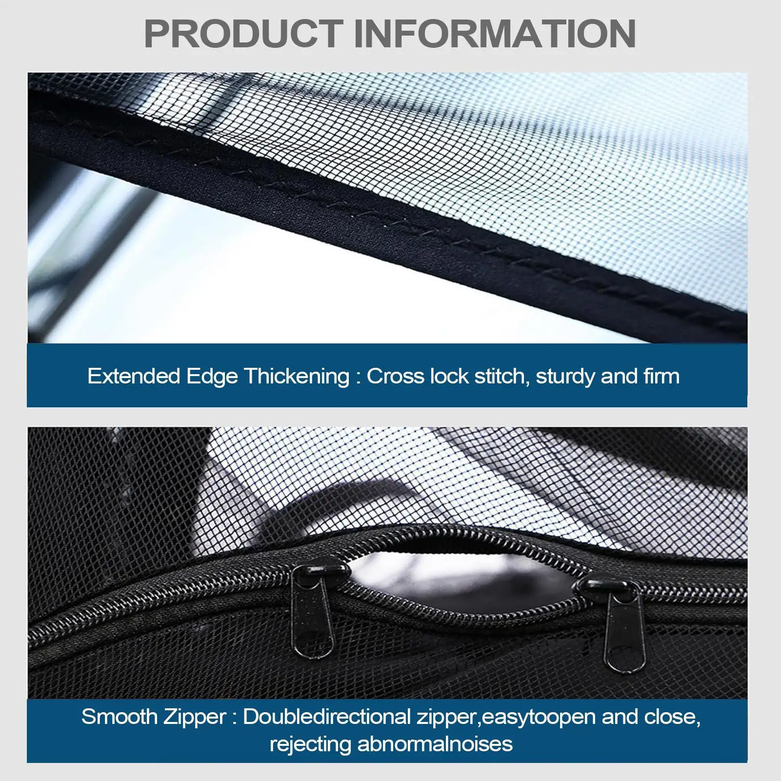 

Car Camping Tent Car Awning Tent Awning Mesh Cover Breathable Trunk Anti-Gnat Truck Bed RV Most Vehicle Long Travel Roadside
