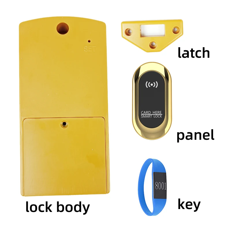 HF620 Smart RFID Electronic Cabinet Lock for Saunas Gyms Schools Train Stations Hospitals Pools - Easy Access Control