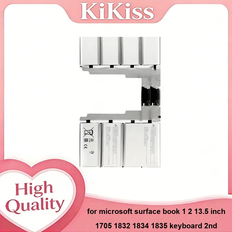 

Аккумулятор для планшета с надежной подачей энергии 0-8030 мАч для Microsoft Surface Book 1 2 13.5 дюймов 1705 1832 1834 1835 Keyboard 2ND