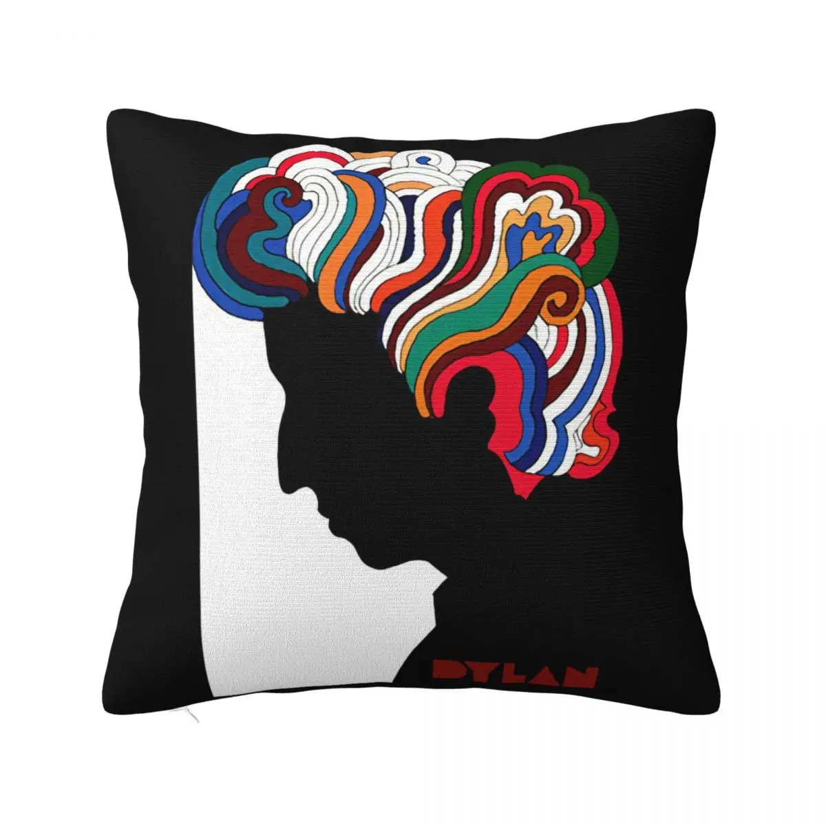 Neu 8799 Bob Dylan Logo Milton Glasers Sketch 2020 Size Grose S 2Xl Designing Casual Fitness Formal Pillow Case