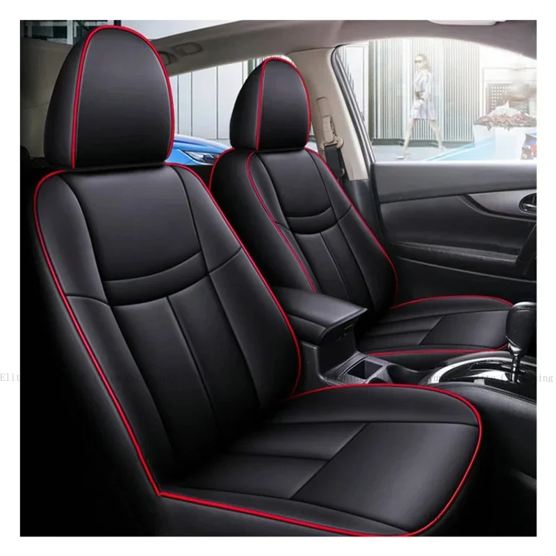 

Full Set Original Custom Car Seat Cover for 2010-2022 Mustang Leather Waterproof Vehicle Cushion Cover Car Accessories