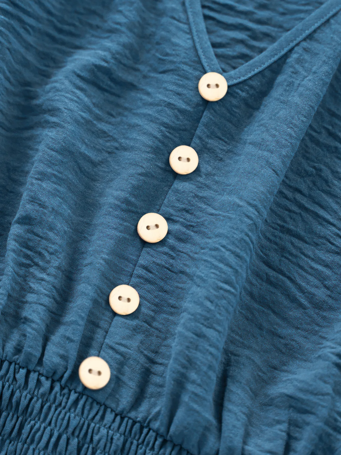 Damen-Herbstkleid, elegantes, langärmliges Midikleid mit V-Ausschnitt und gesmokter Taille für Abendpartys, lässige, tägliche lange Kleider