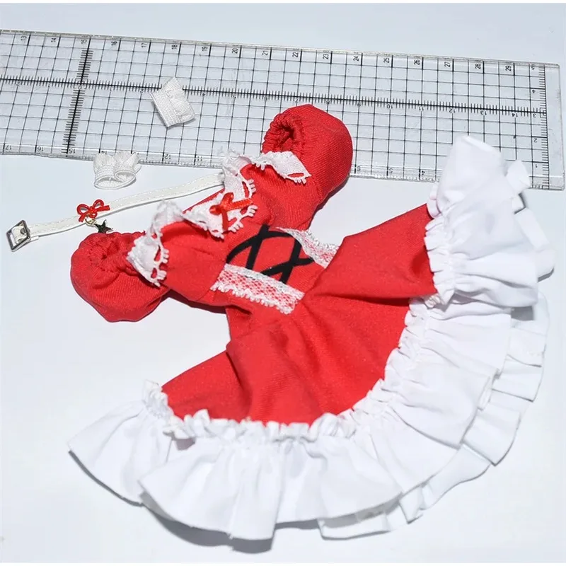 1/6 skala Weibliche Süße Rot Weiß Kurzarm Blumen Kleid Weihnachten Kleidung Set Modell für 12 "Soldat Action Figur körper Spielzeug