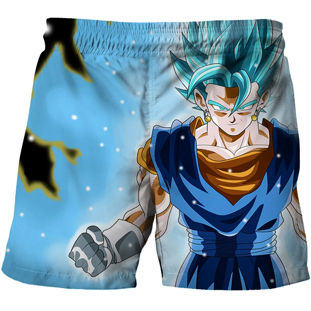 Super Mario Children's Cartoon Outdoor Beach Shorts Boys' Cartoon Dragon Ball Boys' Shorts Children's Summer Shorts