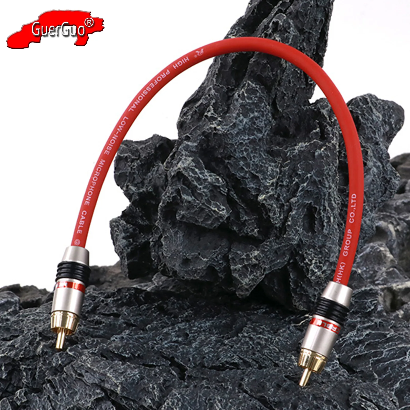 

RCA Cable,RCA Male to Male Stereo Audio Extension Shielded Cord for Home Theater,HDTV,Amplifier,Hi-Fi Systems,Car Audio,Speaker