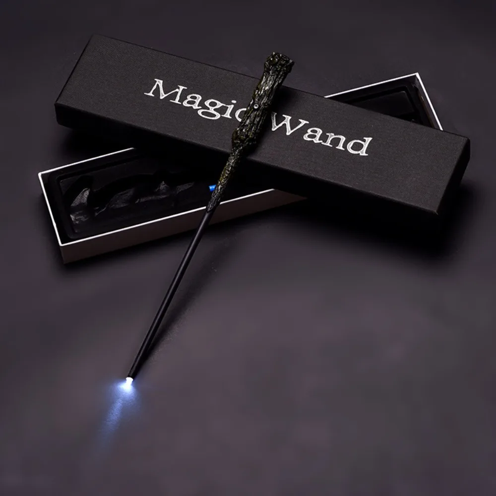 Harry Potter battery luminous wand, role-playing costume props, birthday party magic accessories and toys with gift boxes. view 4