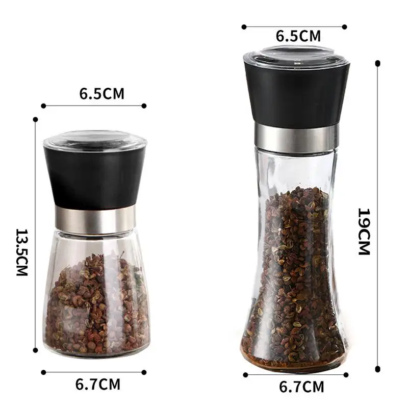 Manual Salt Pepper Grinder Coffee Grinde Pulverizer Powder Machine Steel Spice Grinder Salt Shaker Kitchen Mills Accessories