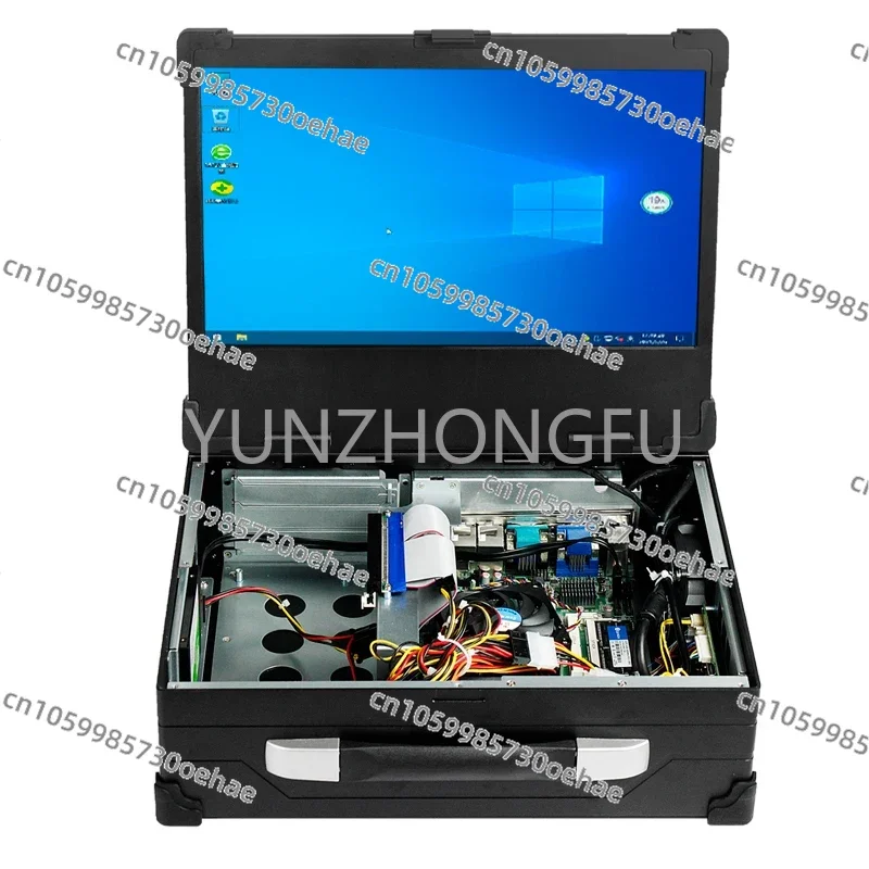 New Design 16.1 Inch LCD Screen Industrial Server Chassis Computer Case with Three PCIE Slots