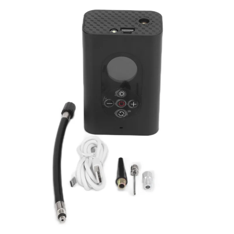 

Electric Air Pump Portable Wireless USB Rechargeable Smart High Pressure Inflator Pump With LCD Display LED Light