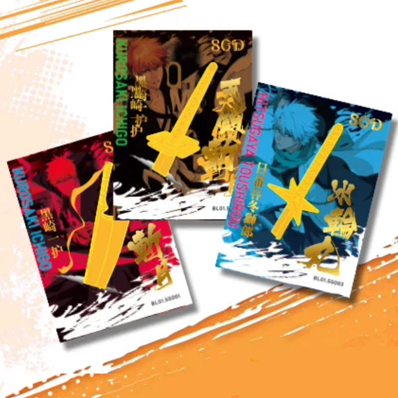 

Официальная подлинная карта BLEACH Millennium Bloody Battle, коллекционные карты аниме, периферийные игрушки в стиле аниме, флэш-карта, подарки