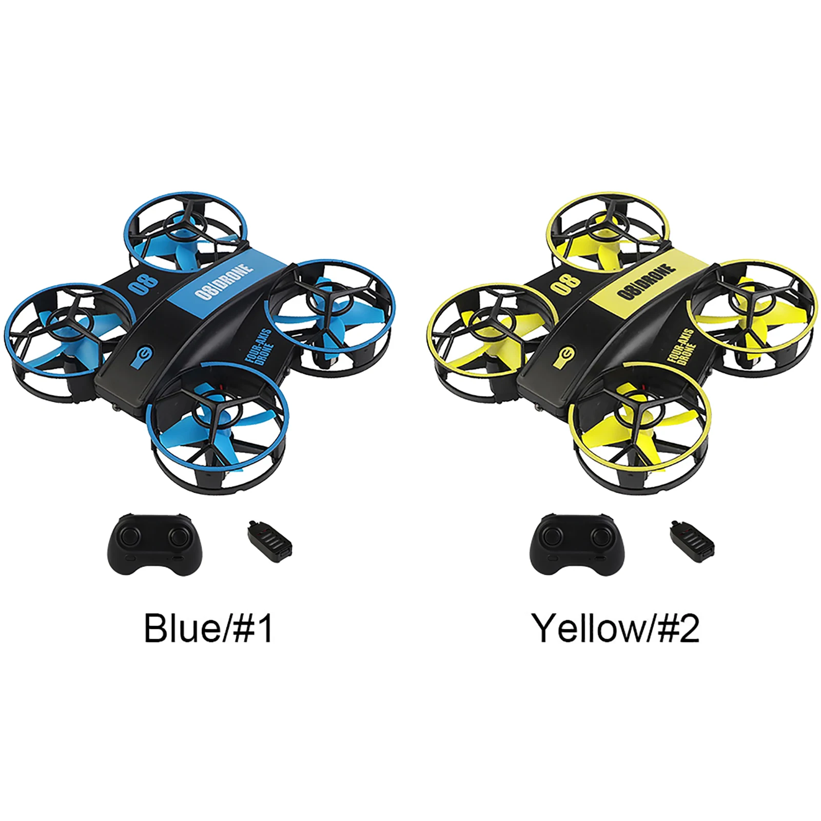 Auto Hovering Four-axis Aircraft Toys Mini Drone with Lights Four-axis Aircraft Toys RC Small Helicopter Quadcopter for Kids