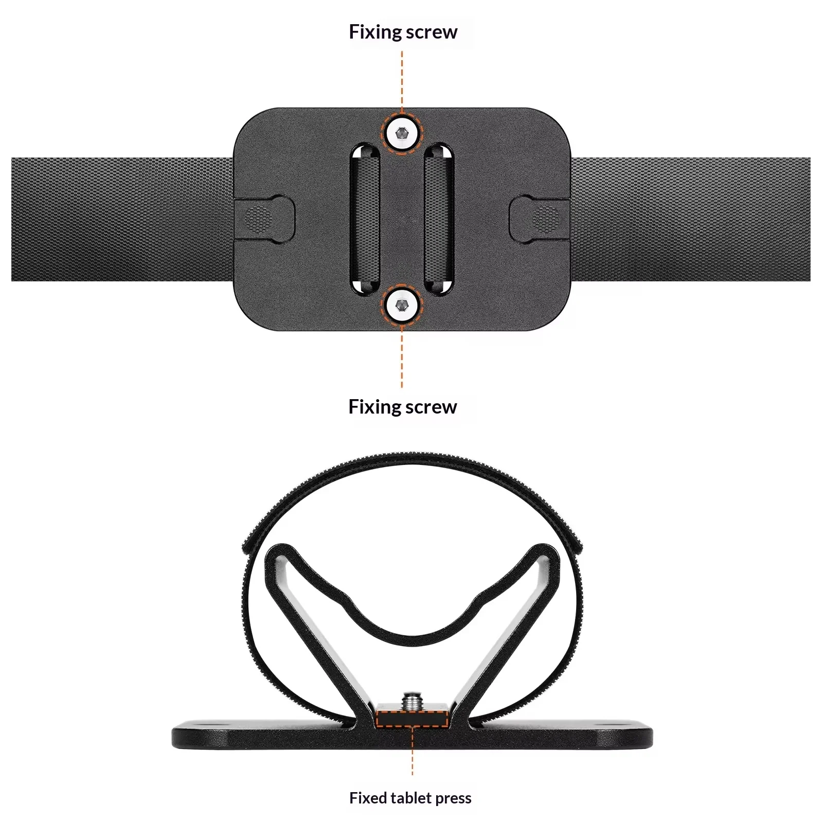 Enlee Bicycle Car Roof Rack Quick Release Thru Axle Fork Holder Rear Wheel Fixing Bracket for Bike Vehicle Transport Outdoor view 5