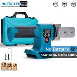 Cordless Electric Pipe Welding Machine Fuser PPR PE Soldering Iron Plastic Tube PP Heating Hot Melt For Makita Without Battery