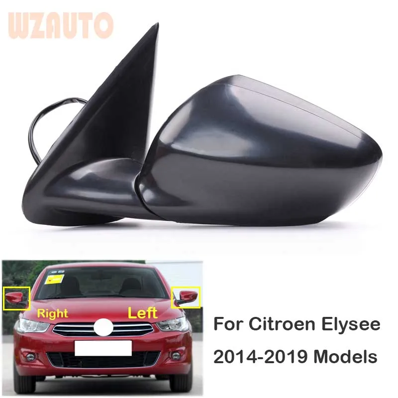 

Auto Door Wing Side Rearview Mirror Assembly For Citroen Elysee 2014 2015 2016