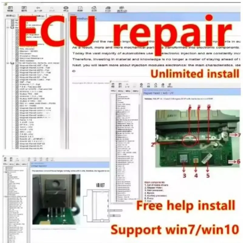

Car ECU Repair Software Description & Location ECU Component Pinout Tool Troubleshooting Methods Theft Prevention