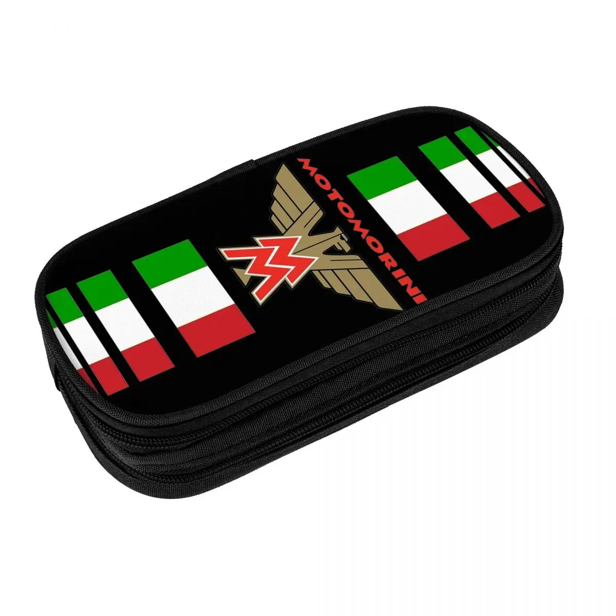 

Itaila Flag Moto Morini Motorcycles Pencil Cases Classic Pen Box Bag Girl Boy Big Capacity School Supplies Gift Pencilcases