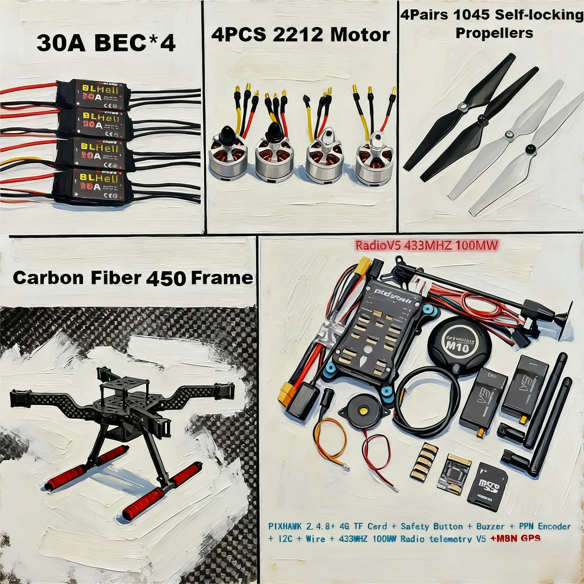 

Angeltoy PIXHAWK 2.4.8 M10 новый умный дрон с открытым исходным кодом FLY 450 PRO MMpix квадрокоптер с отвернутой стойкой