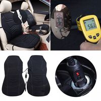 12V Heated Seat Covers Electric Full Back and Seat Heated Car Seat Cushion Universal Seat Heating Pad Winter/Cold Days