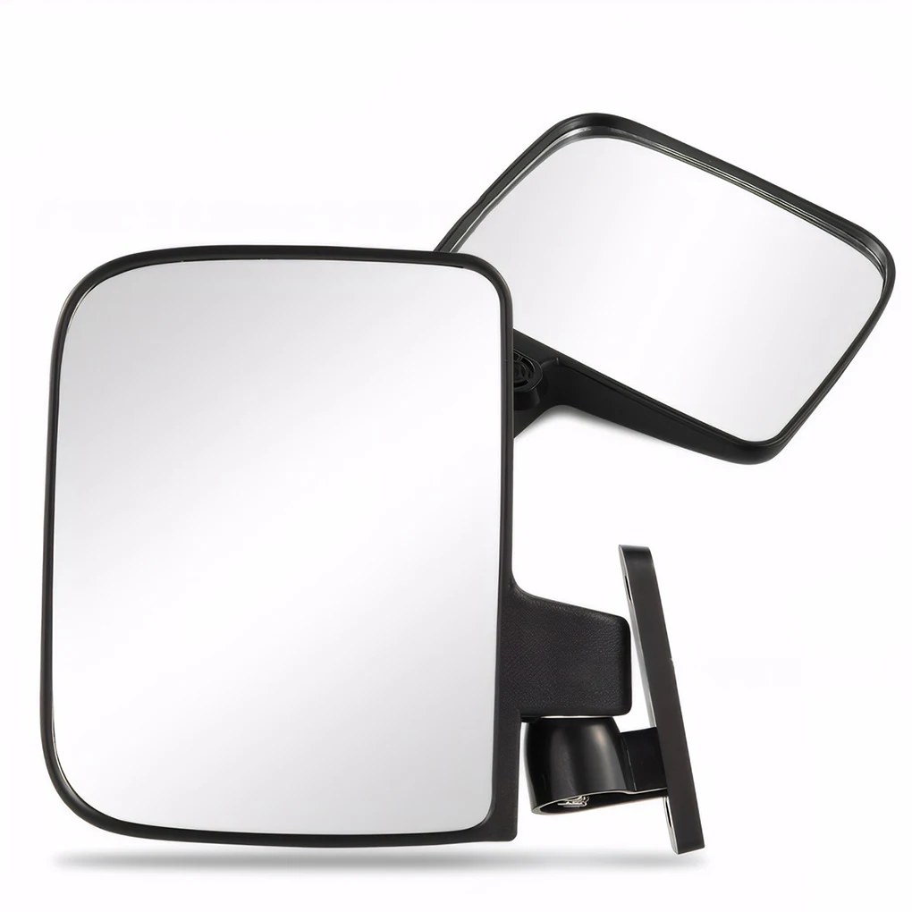 2pack/lot Convenient Golf Cart Accessories Shatter-proof Mirror Set Shatter-proof Glass And Durable