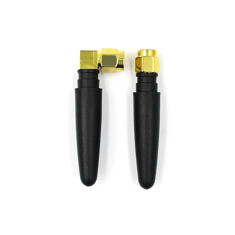 GSM Antenna SIM900A GPRS 3G Right Angle GSM Antenna Small Pepper Glue Stick Antenna, L-shaped SMA