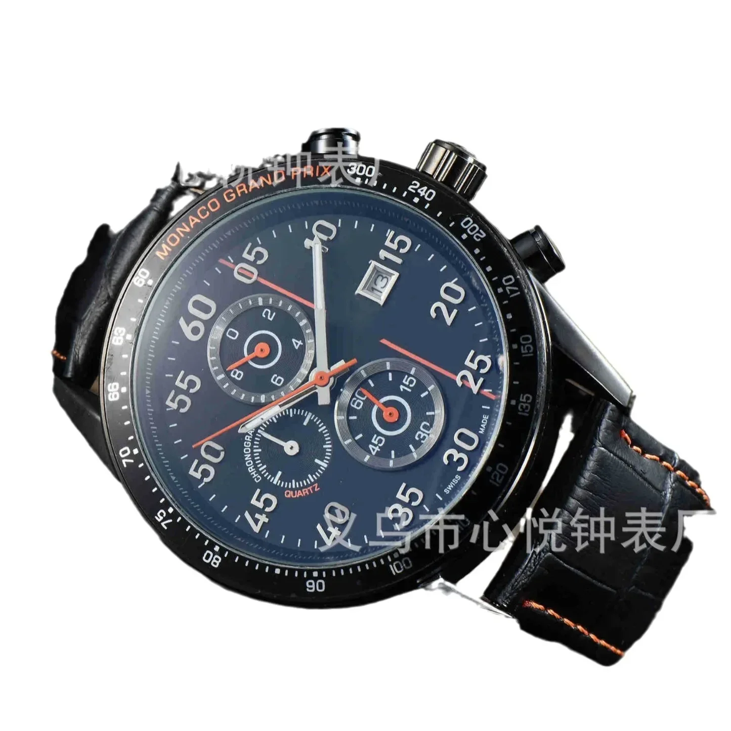 2025 New Luxury Sports Military Men Watch Waterproof Luminous Chronograph Leather Date Man Wristwatch Quartz Men's Watches