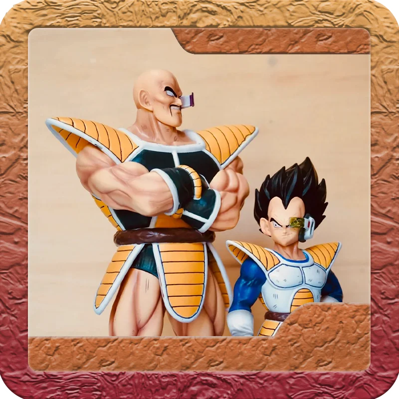 

34cm Super Saiyan Pvc Gk Nappa Bej ī Ta Yonsei Debut Scene Statue Box Handmade Model Anime Decoration Birthday Gift Collection