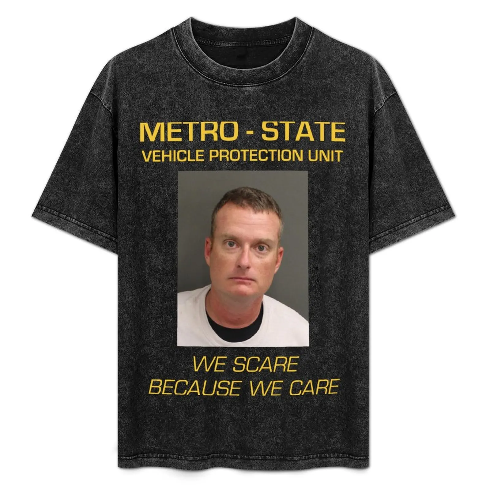 Metro State Vehicle Protection Unit T-Shirt vintage t shirts street wear anime clothes mens champion t shirts