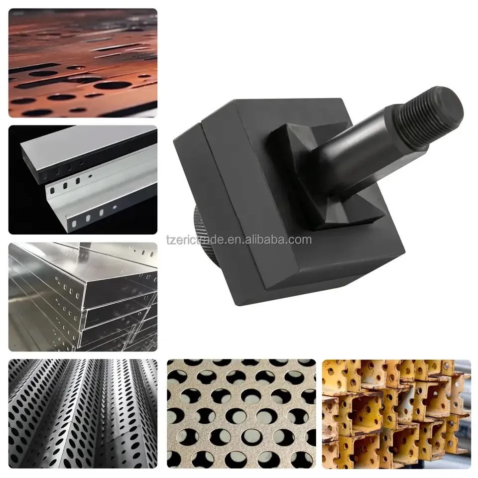 

Customized 125X125mm Hydraulic Tools-Square Hole Punching Die Mold Rectangle Steel Plate Digger Driver Puncher Tools