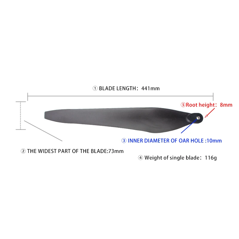 Copy Hot Selling 36120 Carbon Fiber Drone Propellers For Hobbwing X9/Plus/Max Power System Agras Drone Parts Accessories