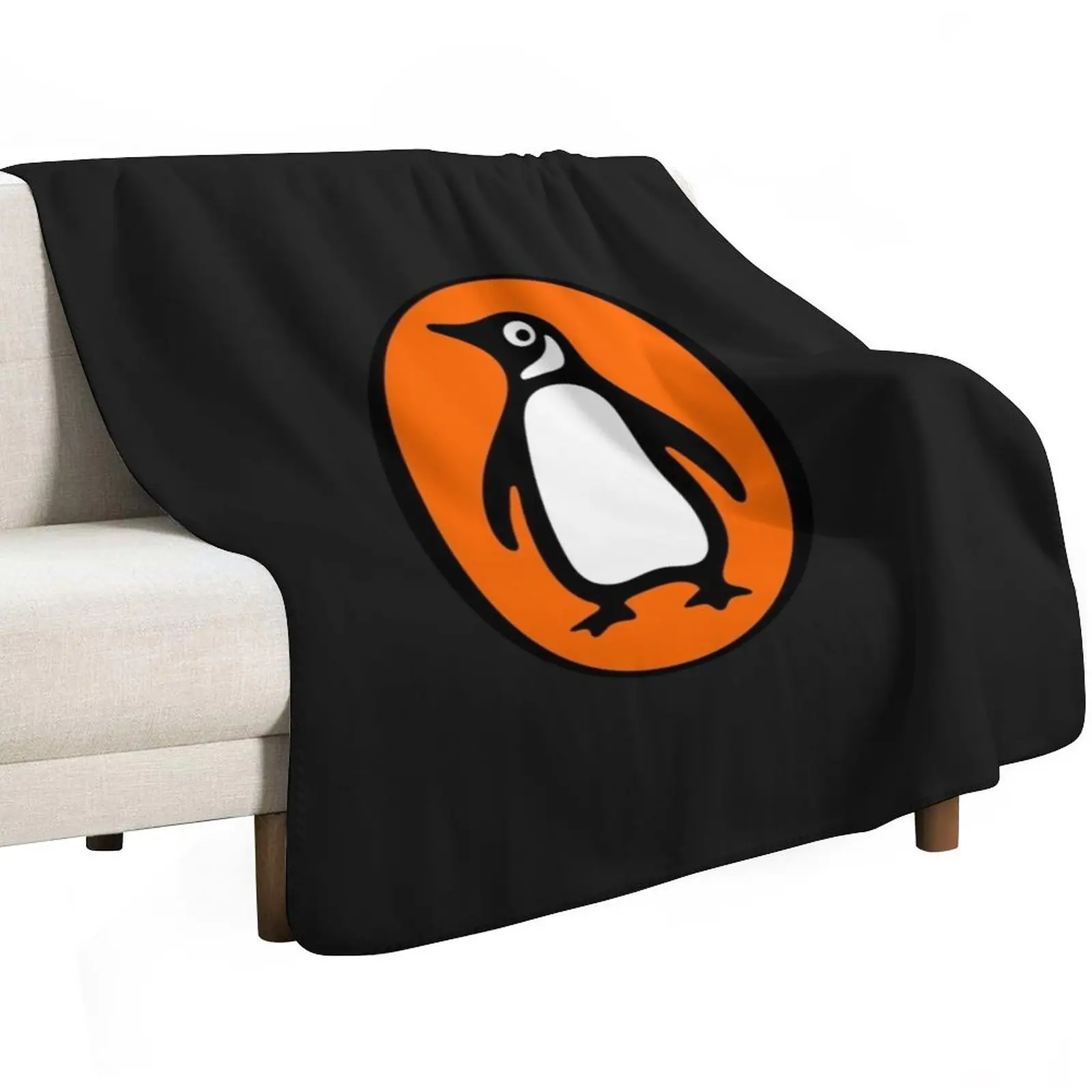 Penguin Books Sticker Throw Blanket Bed for winter Thermals For Travel Luxury Brand Hairys Fashion Sofas Blankets