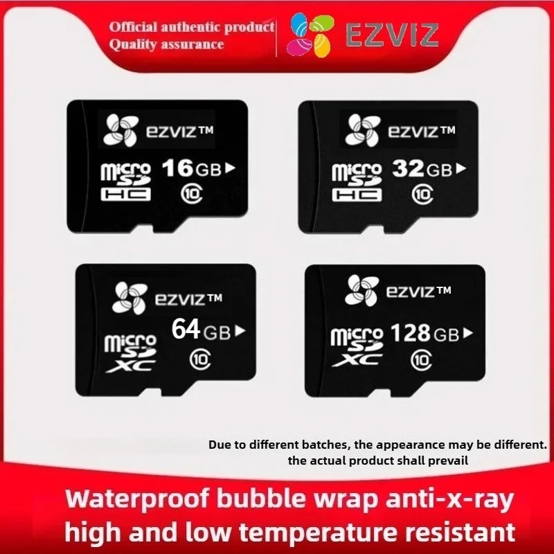 Original HIKVISION EZVIZ Micro SD Card 32GB 64GB 128GB 256GB 512GB TF Card Class 10 High Endurance for Security Camera Dash Cam