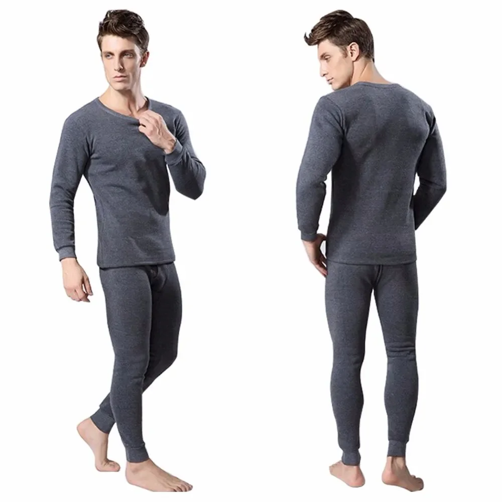 Keep Warm Thermal Underwear Sets for Men Winter Thermo Underwear Long Johns Winter Clothes Men\'s Underwears Thick Resist -50°C