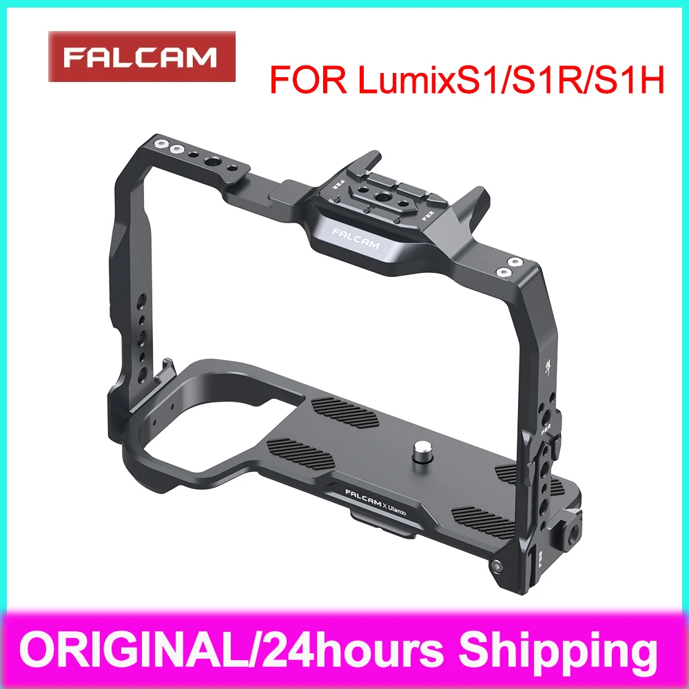 FALCAM F22&F38 Quick Release Camera Cage for Panasonic LumixS1/S1R/S1H Multihole Expansion Comprehensive Protection forShooting