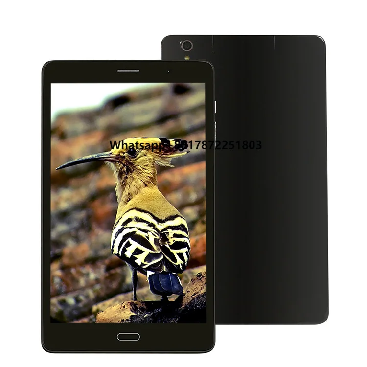 2025 New Style 8 inch 4G SIM Tablet PC 800*1280 back NFC Android 8.0 Octa Core MTK6753 4G+64G USB Android Tablet With Battery