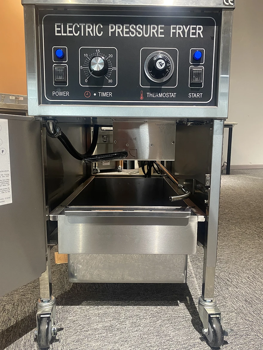 Frying Chicken Deep Pressure Fryer Machine 24l Big Capacity