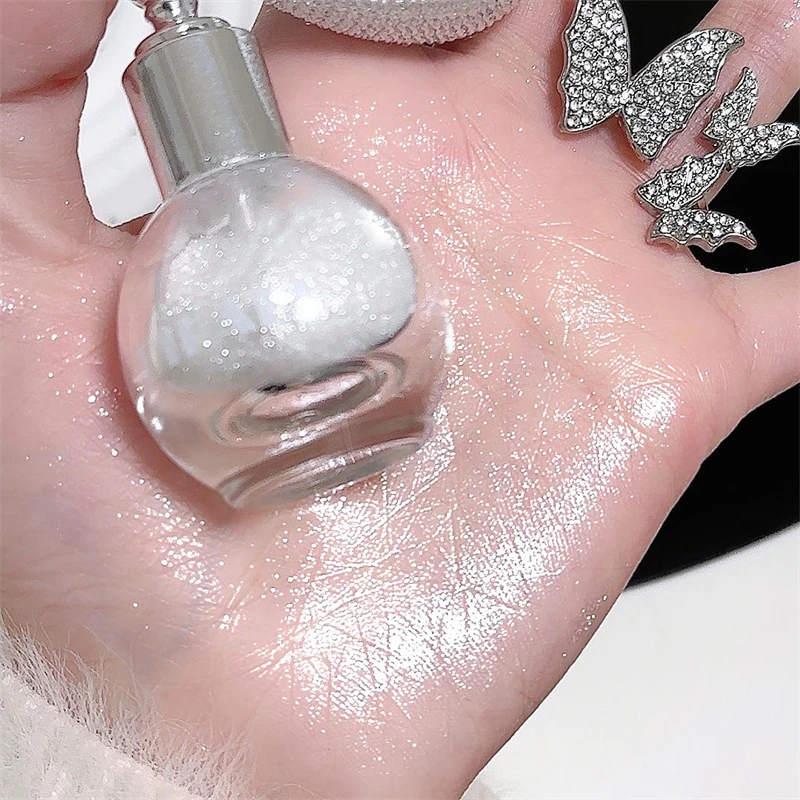 DIKALU Spray corporal de alto brilho Spray de pó flash corporal dourado de alto brilho para atingir flash multiuso