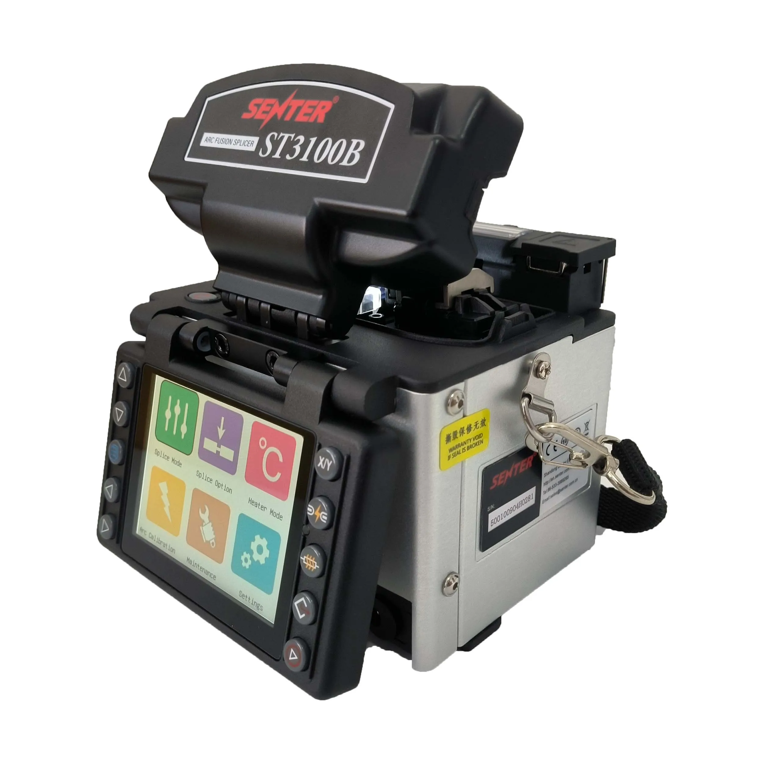 ST3100B Mini Fusion Splicer Intelligent FTTH Fiber Optic Splicing Machine Fiber Welding Machine Arc Fusion Splicer