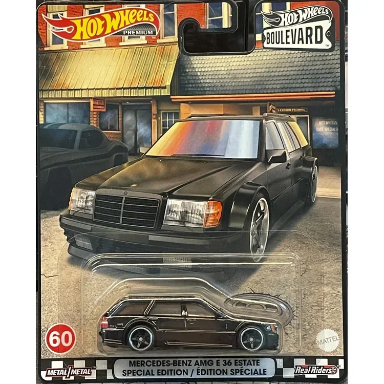 Oryginalny Hot Wheels Premium samochód BOULEVARD Diecast 1:64 Voiture Benz DeTomaso Toyota Model pojazdu kolektor zabawka dla dzieci dla chłopca