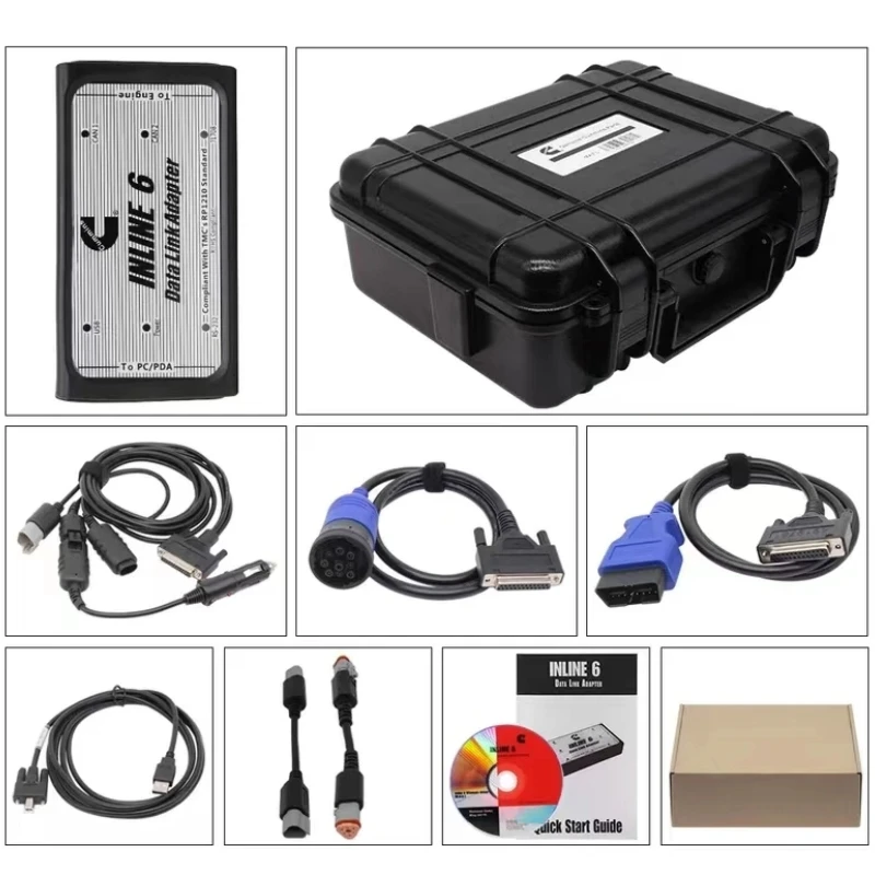 Suitable for Cummins decoder Cummins Inline6 7 fault diagnosis programming tester 8.8 NSITE 8.7-8.8 Cummins INLINE 6 detector