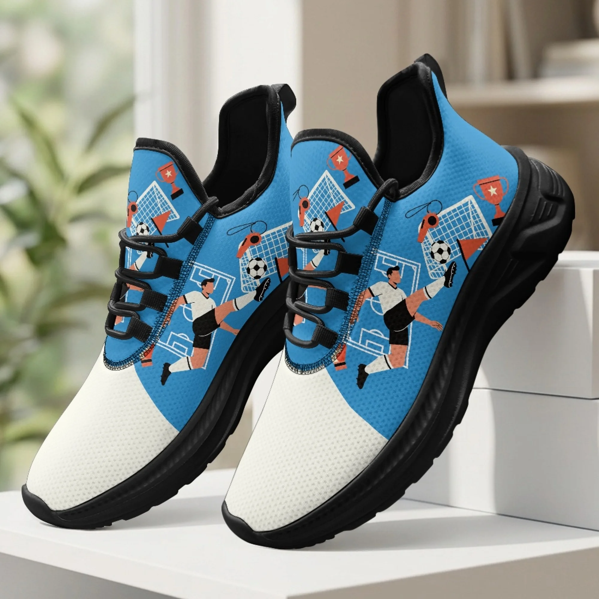 XIXIRIMIDO Football Player Womens Walking Shoes Breathable Football Sneakers Mens Gym Sports Casual Fashion Shoes Trainers Shoes