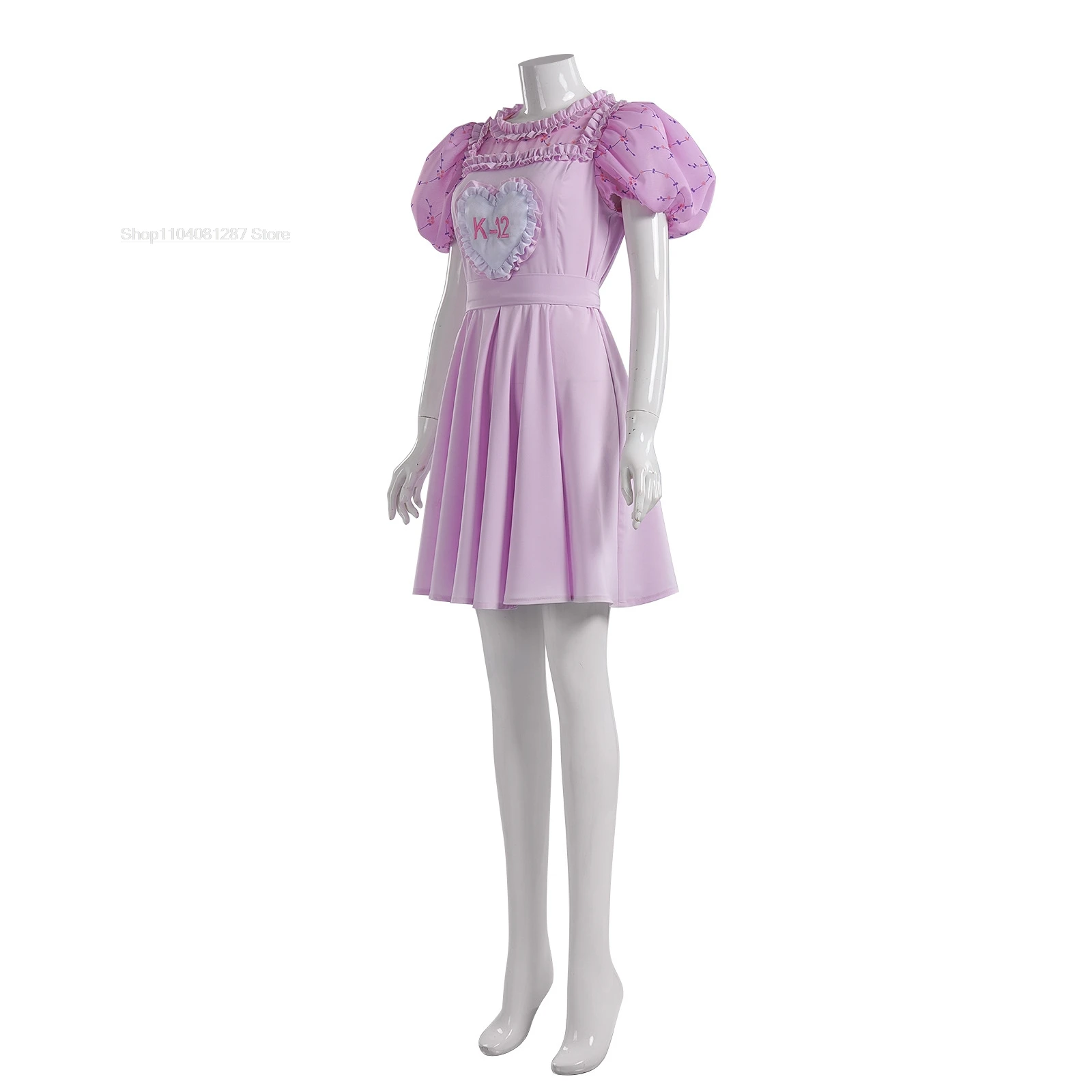 Damen K-12 Crybaby Angelita Cosplay K12 Uniform Rosa Lila Kleid Süße Mädchen Melanie Martinez Outfits Halloween Kostüm