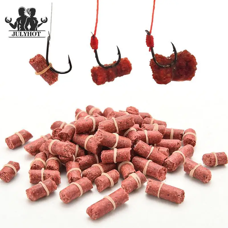 Señuelo con olor a carpa roja, cebos de pesca, gran oferta, 1 bolsa