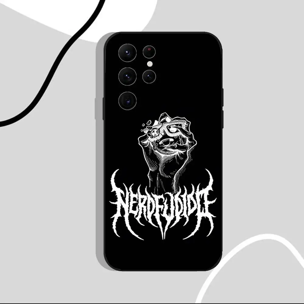 Funda de teléfono Singer Saiko Sakura para Samsung S25,S24 Ultra,S20,S30 plus,S22 Plus,S23,Ultra 5G, carcasa negra de silicona