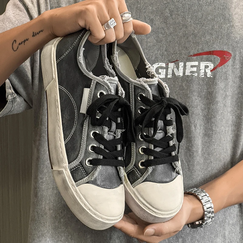 

​2025 Viral Street Shoes– Edgy Skate Shoes, Retro American Style, Thick Sole, Casual & Fashionable, Hiking-Friendly