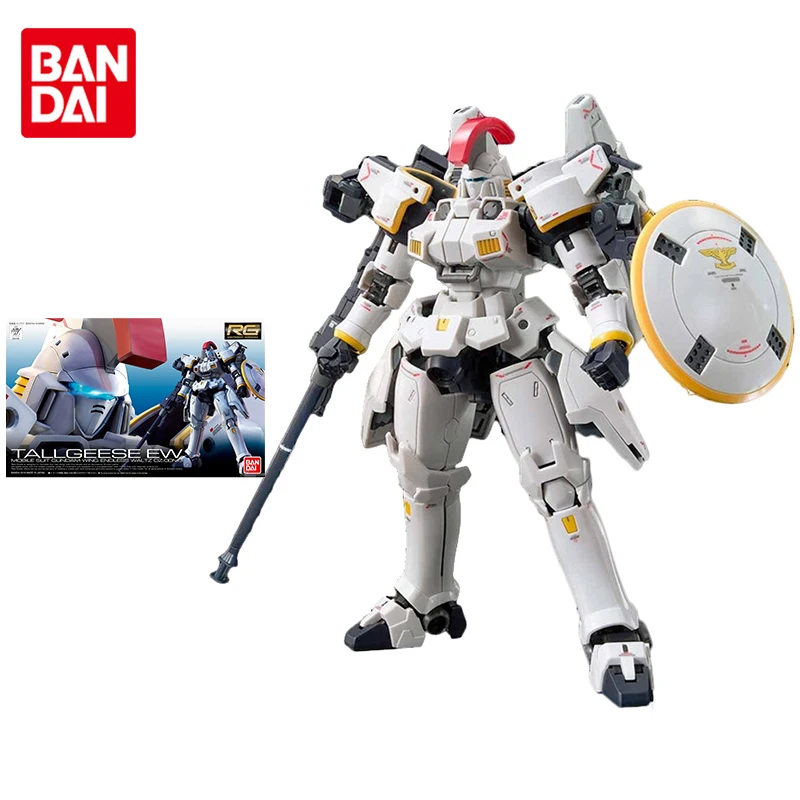 

Комплект модели Bandai Gundam, аниме-фигурка RG 28 1/144 OZ-00MS Tallgeese EW, натуральная модель Gunpla, экшн-игрушка, фигурка, игрушки для детей
