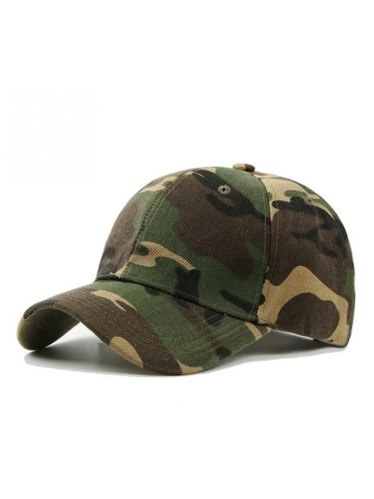 AliExpress NONE Camouflage Printed Army Green Anti-UV Golf Baseball Cap Unisex Sports Running Sunhat Cycling Fishing Jungle Hiking Sunshade Hat
