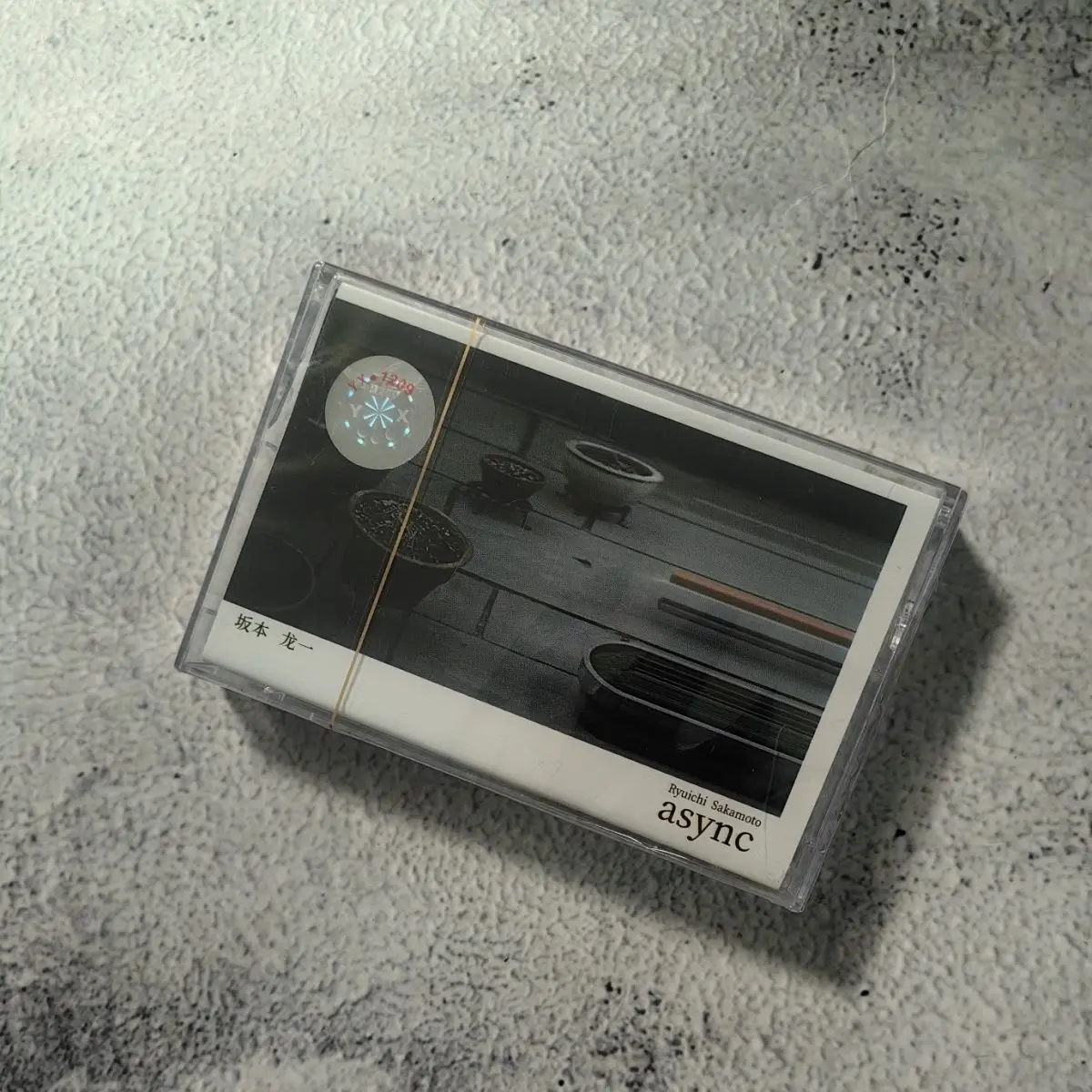 

Ryuichi Sakamoto Async Full Album Experimental Electronic Cassette Tape, Iconic Ambient Electronic Music Collection