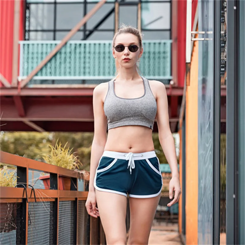 2022 Hot sale Best Fashion Sport Shorts Women Sport Summer Breathable Shorts girl Casual female Beach shorts Loose Elastic Waist