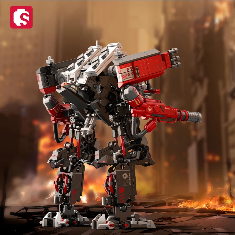 SEMBO BLOCK The Wandering Earth Series Building Block Super Mecha Model Bricks Ornaments Boys Toys Birthday Gifts Christmas Gift