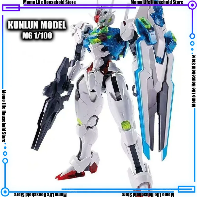 재고 있음 XF KL 모델 MG 1/100 Fm Xvx-016 에어리얼 조립 모델 키트 애니메이션 액션 피규어 로봇 플라스틱 가동형 모델 선물 장난감